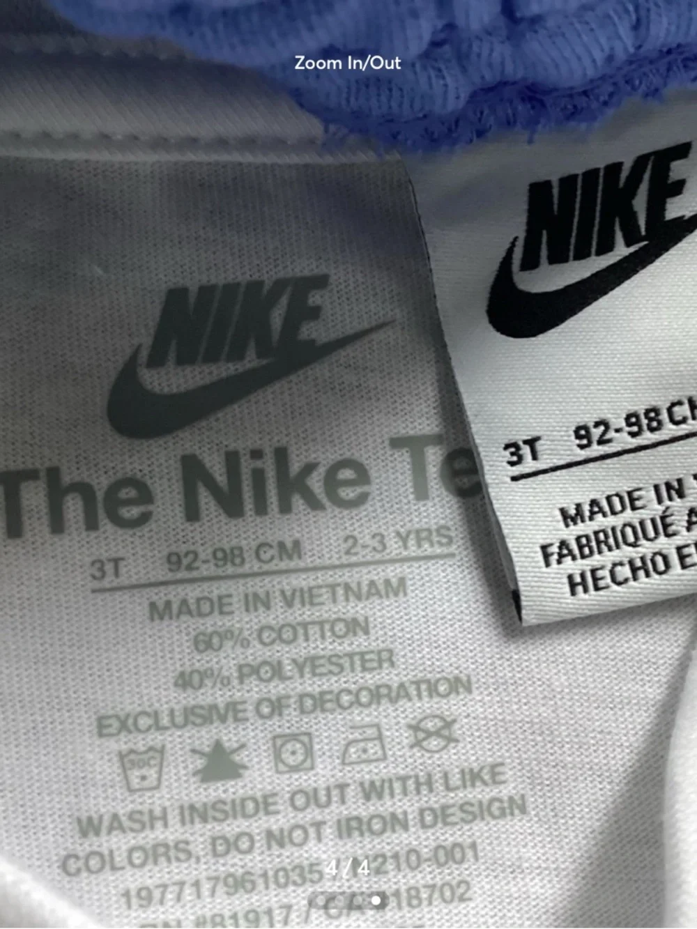 Toddler boys Nike tee & shorts outfit size 3T(NWT) ~PRICE FIRM, NO OFFERS~ - Picture 4 of 4